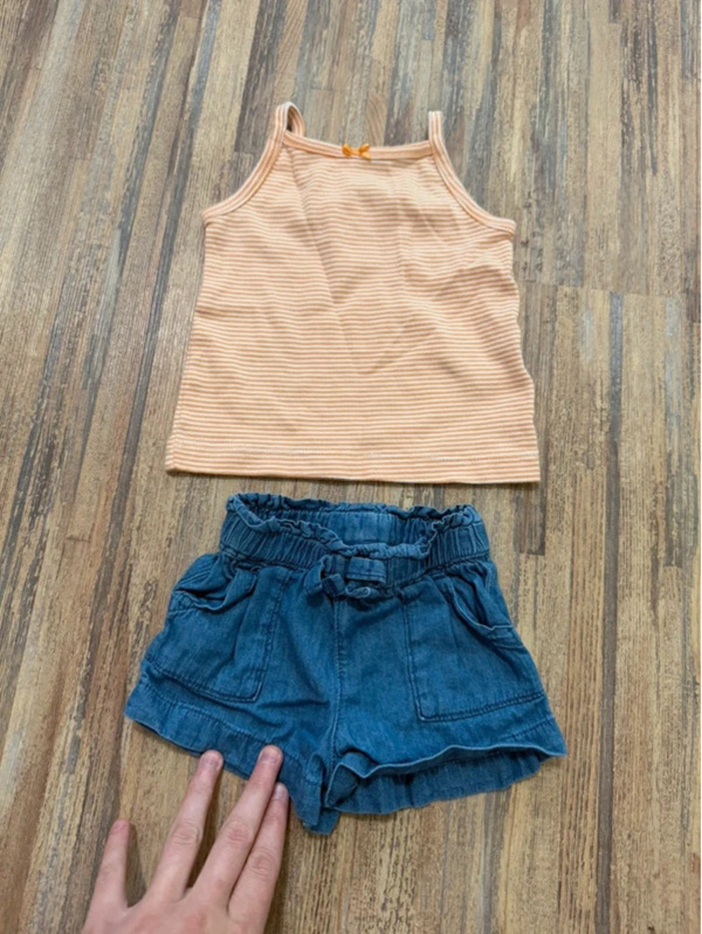 Carters tank top 3m  Granimals pants 0-3m